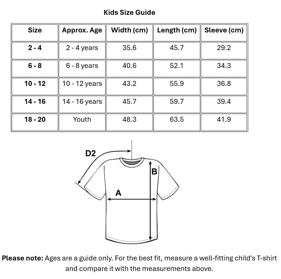 Kids Tee - 'Undersized Cray'