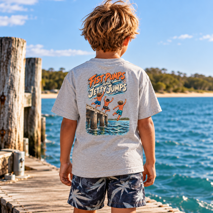 Kids Tee - 'Fist Pumps and Jetty Jumps'